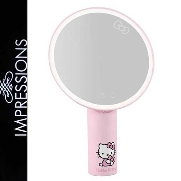 Impressions X Hello Kitty Gravity Tri-Tone LED Makeup Mirror - Picture 1 of 9